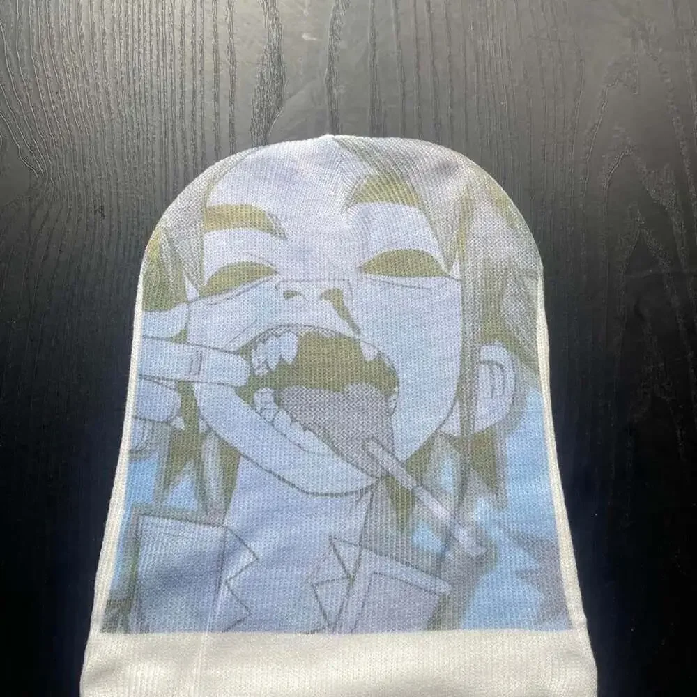 Gorilla Y2K Grunge Graphic Beanie